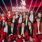 Les 16 participants suisses aux championnats européens des métiers Euro Skills ont remporté 11 médailles. Keystone/SwissSkills/Michael Zanghellini